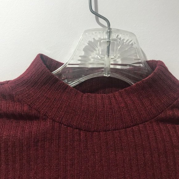 Maroon Long Sleeve w/ Bell Sleeves - Picture 3 of 6